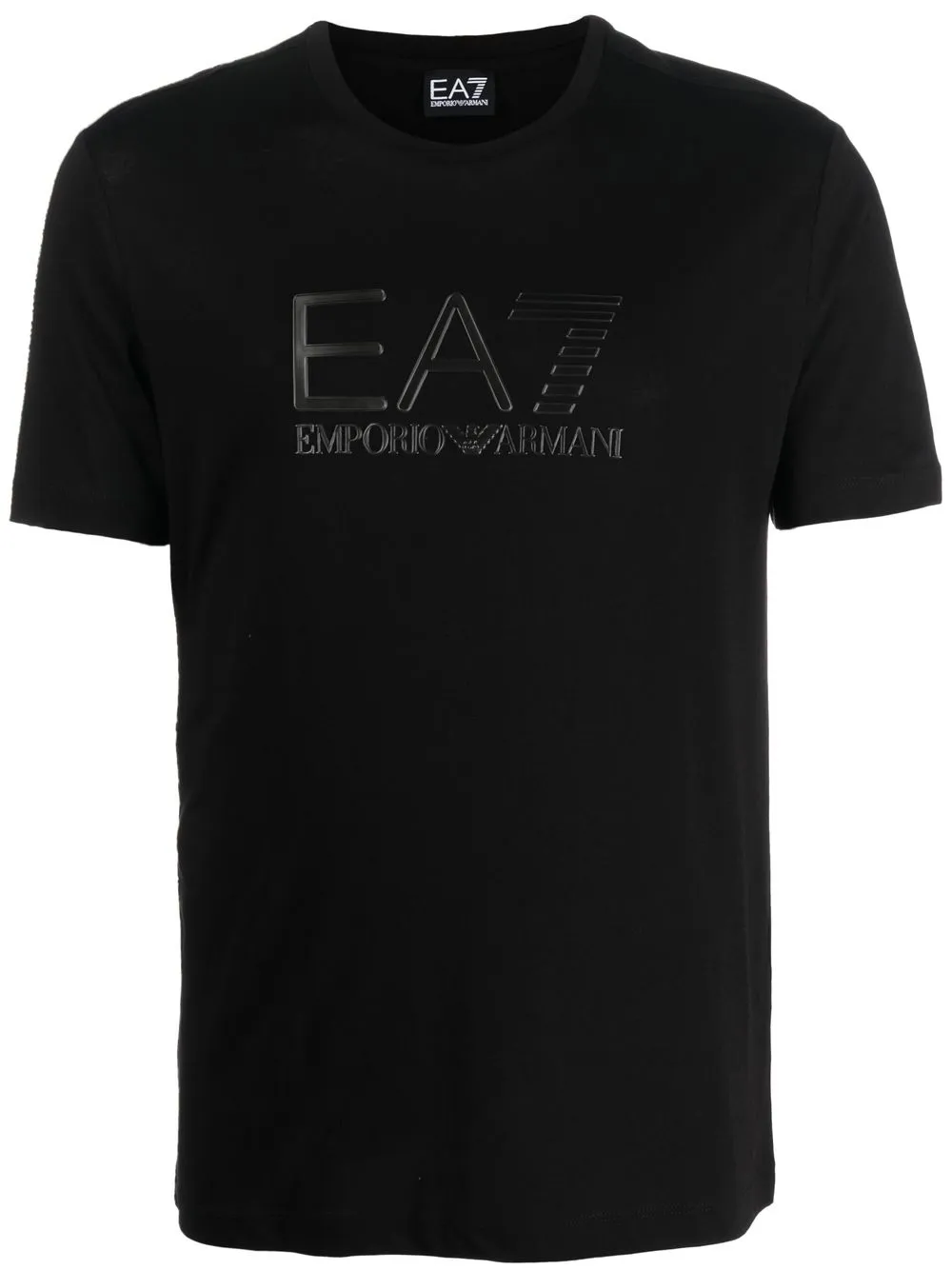 

Ea7 Emporio Armani playera manga corta con logo estampado - Negro