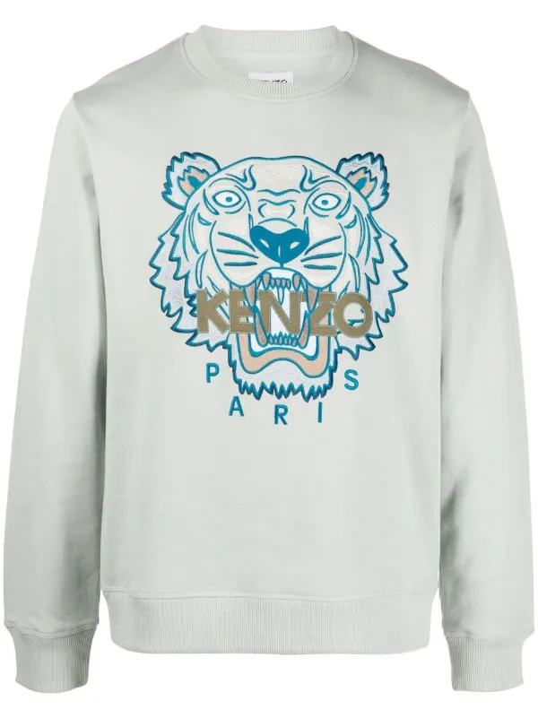 Kenzo Tiger-print crew-neck Sweatshirt 