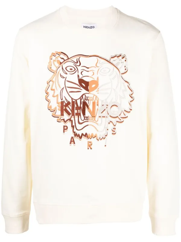 Kenzo Tiger-print crew-neck Sweatshirt 