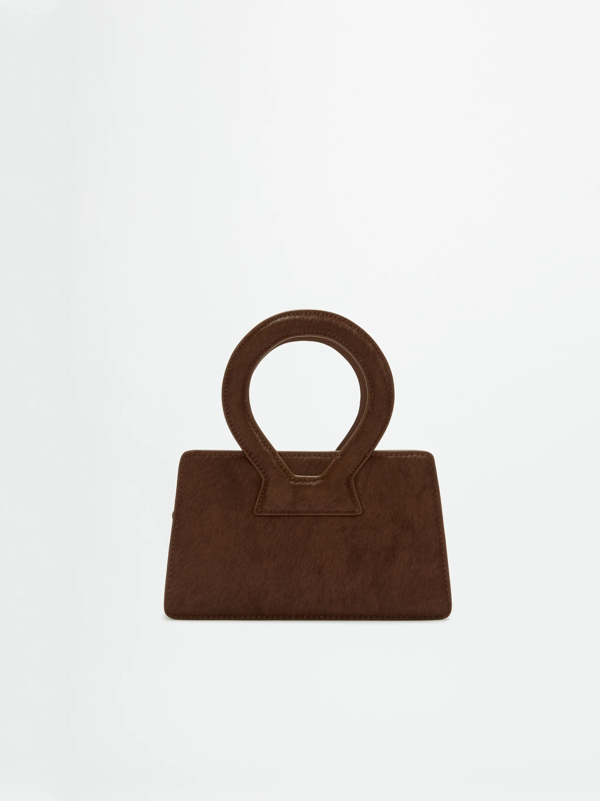 OC x LUAR Tobacco Pony Hair Ana Mini Bag
