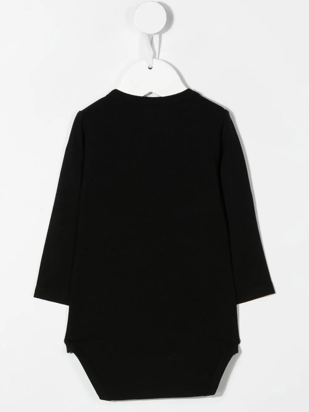 Mini Rodini Romper met logo - Zwart