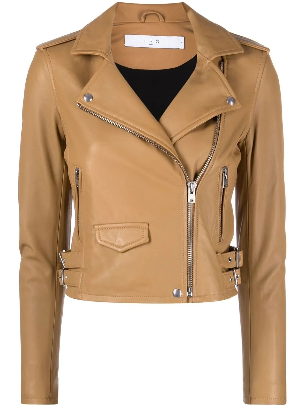 

IRO Ashville leather jacket - Brown