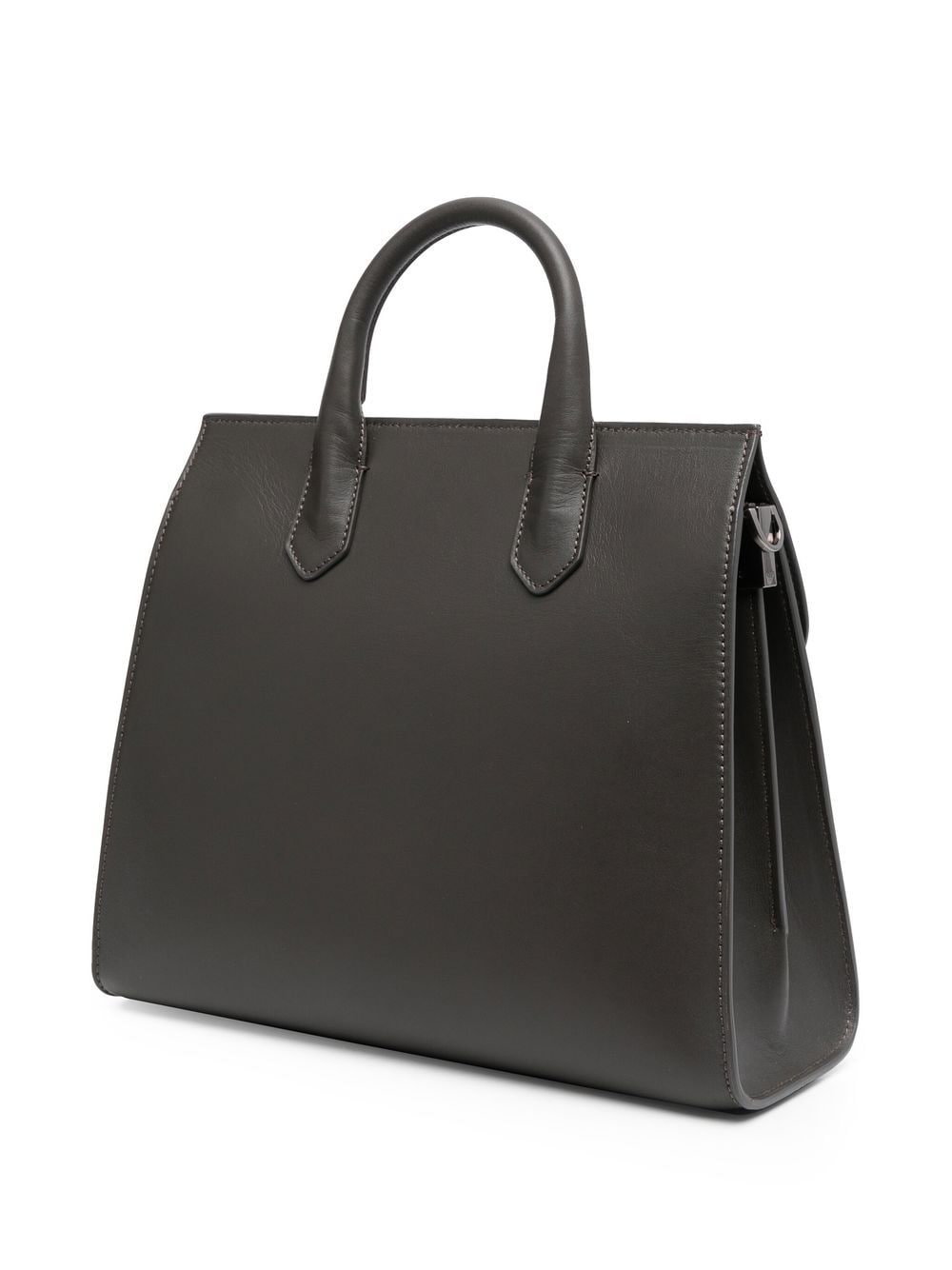 Emporio Armani top-handle Leather Tote Bag - Farfetch