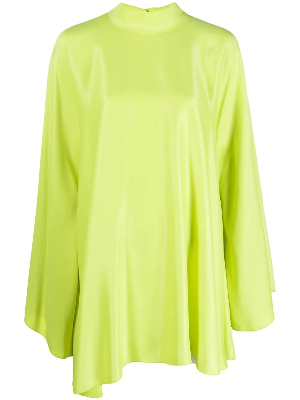 

STYLAND vestido corto drapeado - Verde