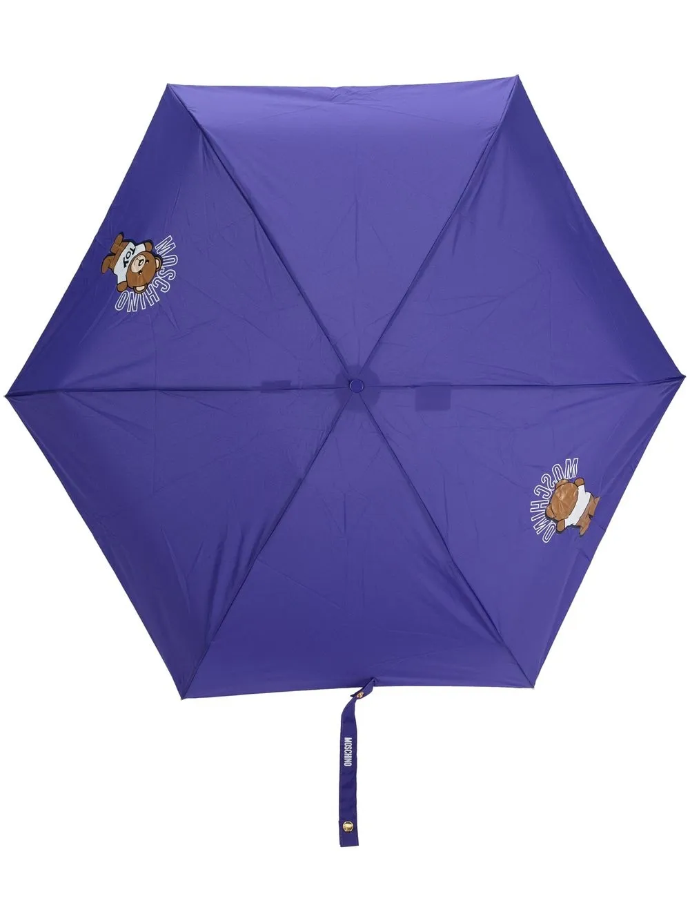 

Moschino Teddy motif umbrella - Purple