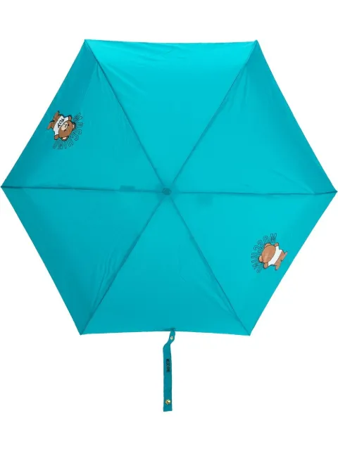 Moschino Teddy motif umbrella