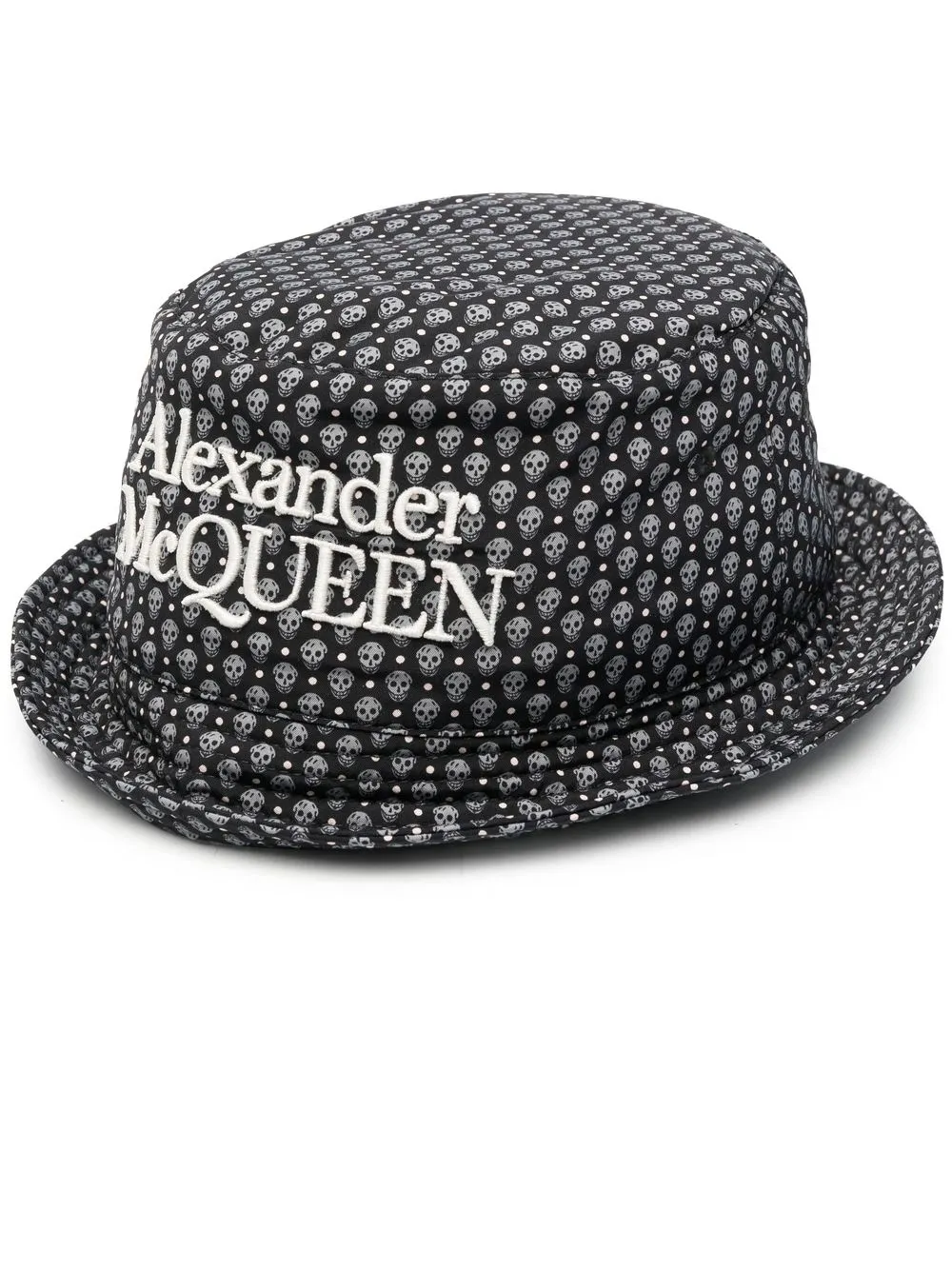 

Alexander McQueen sombrero fedora con motivo Skull - Negro