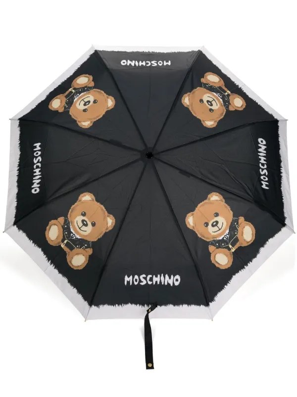 moschino brown bear umbrella