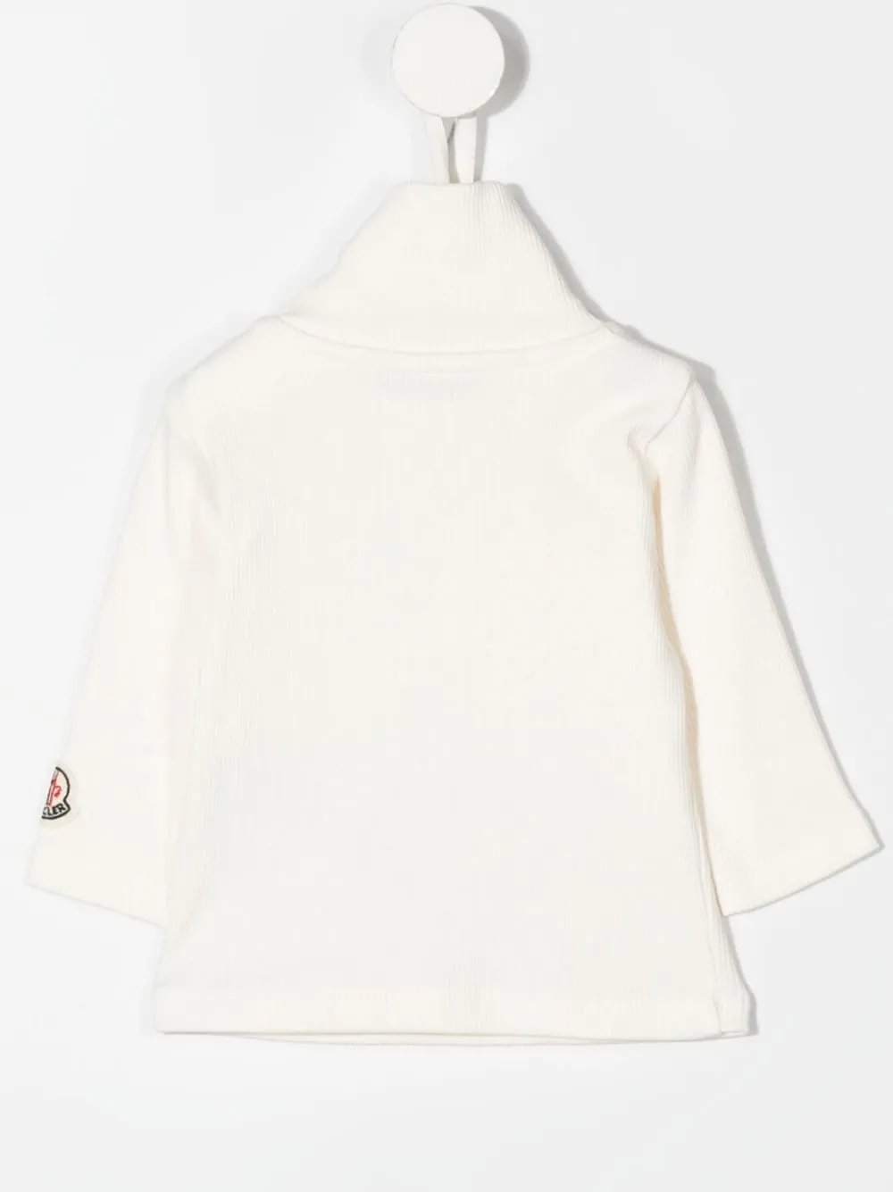 Moncler Enfant Top met logopatch - Wit