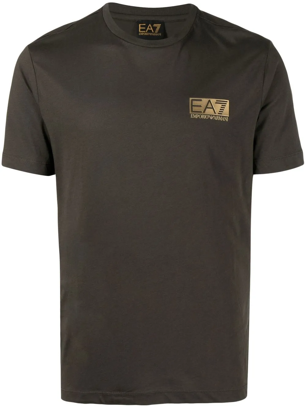 

Ea7 Emporio Armani playera con logo estampado en el pecho - Verde