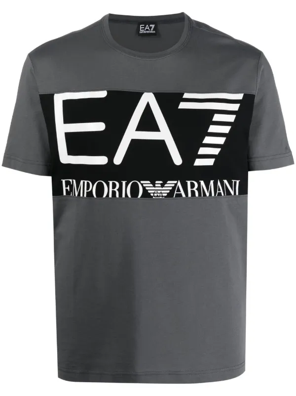 emporio armani block colour sweatshirt