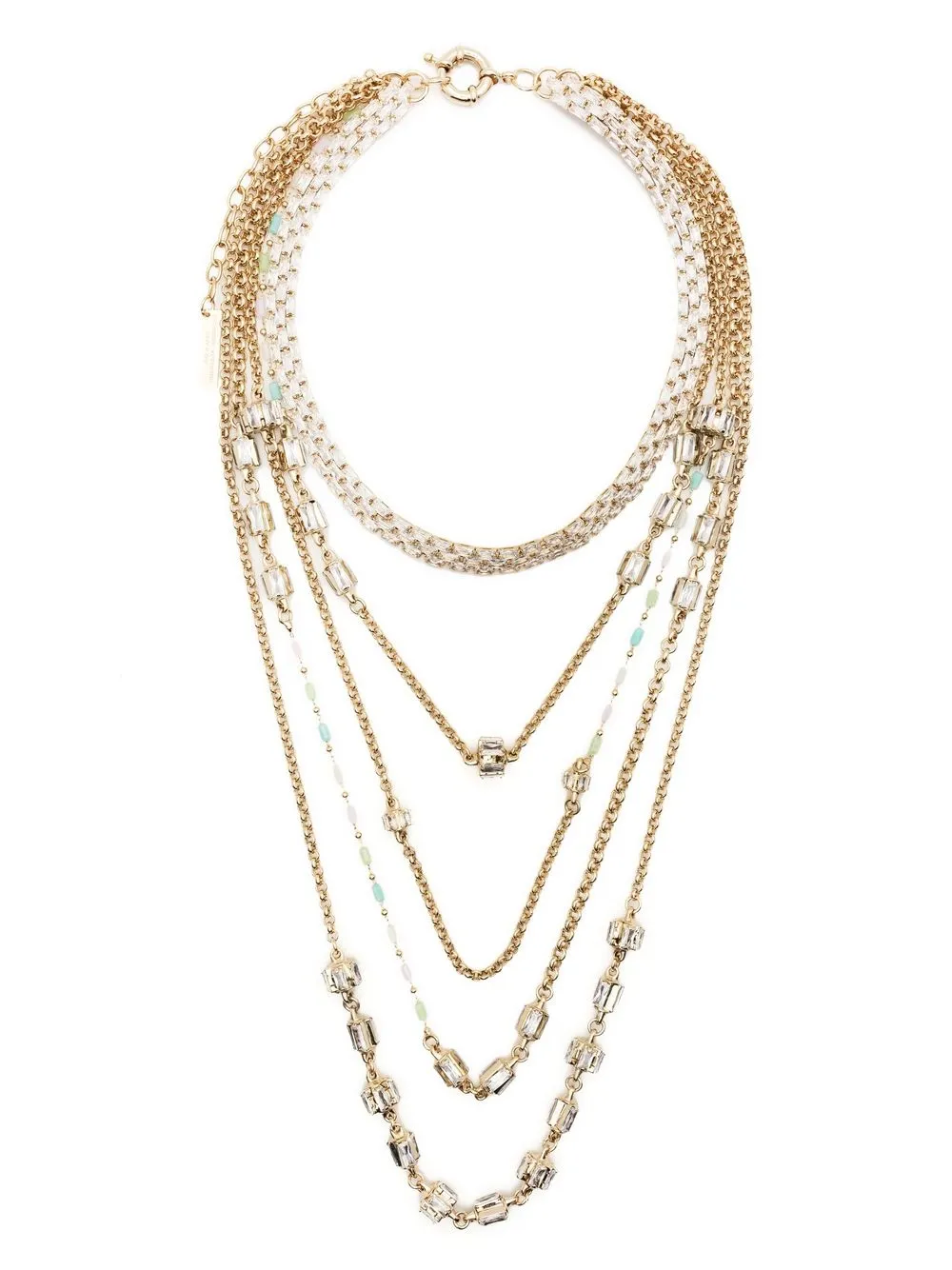 

Ermanno Scervino layered chain necklace - Gold