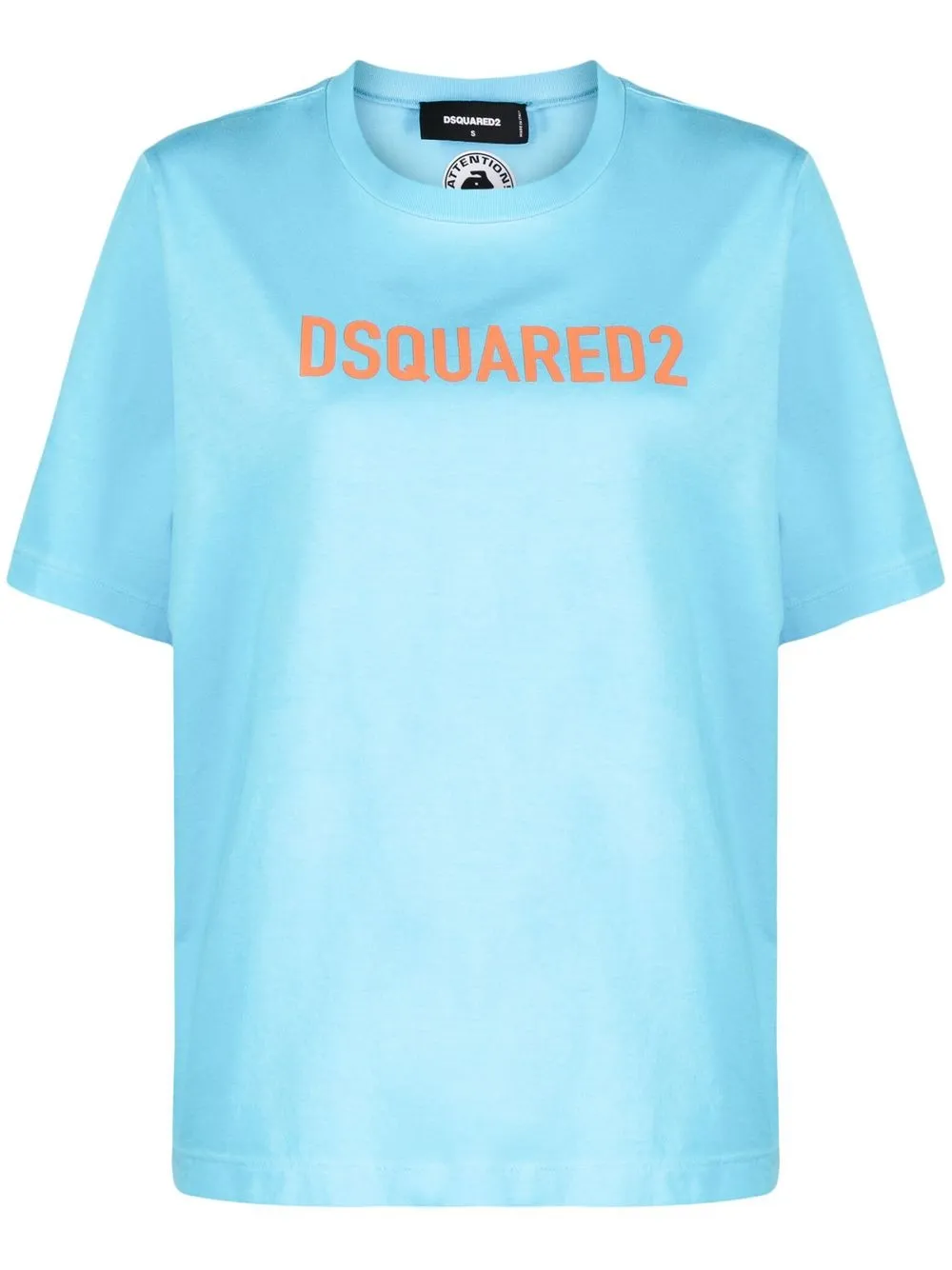 

Dsquared2 playera con logo estampado y cuello redondo - Azul