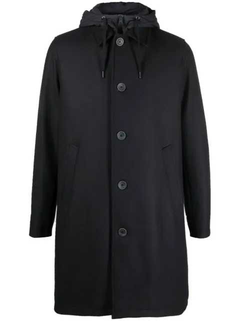 Herno long-sleeve button-up coat