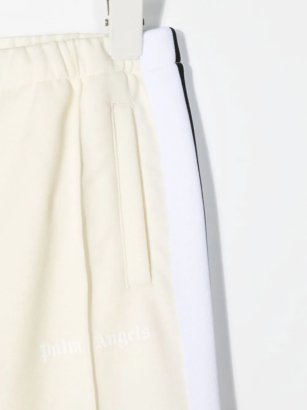  Palm Angels Kids Jogginghose In Colour Block Optik   Weiß 