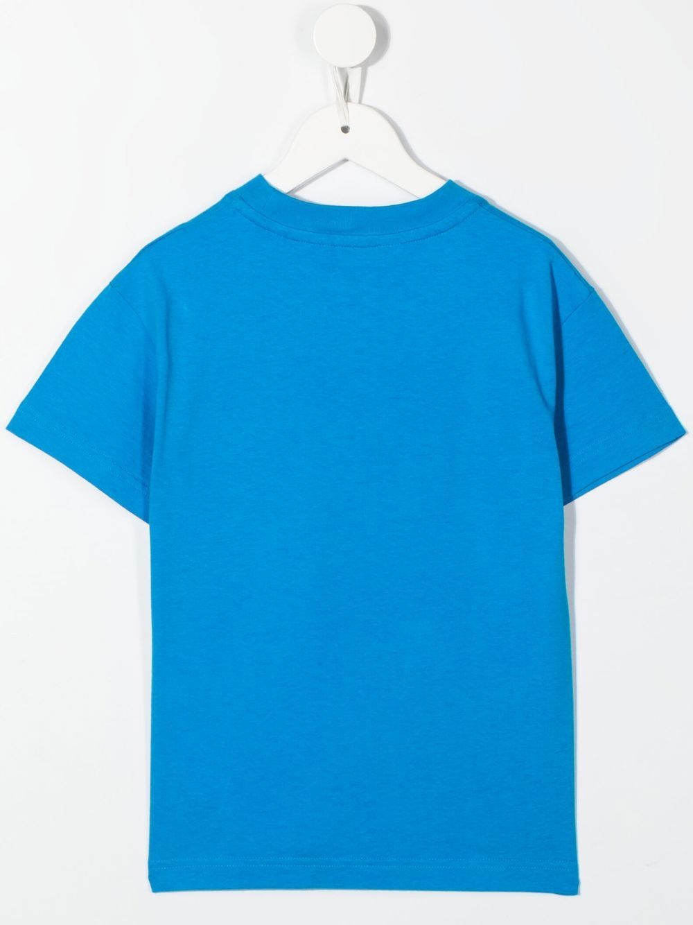 Palm Angels Kids T-shirt met grafische print - Blauw