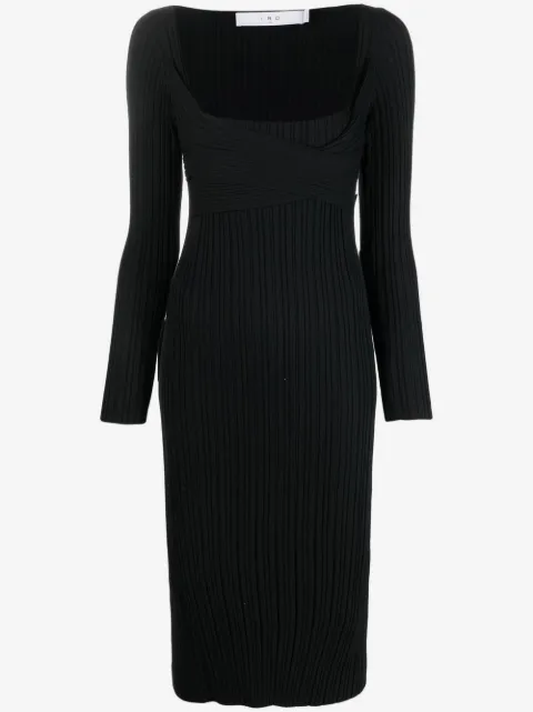 IRO ribbed-knit midi dress