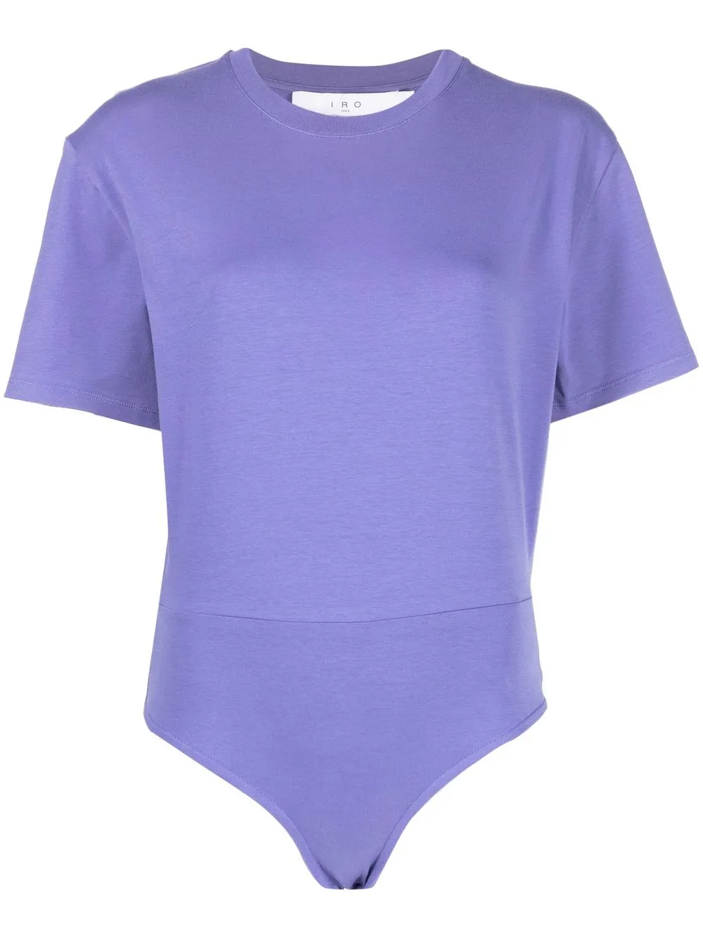 

IRO playera manga corta con cuello redondo - Morado