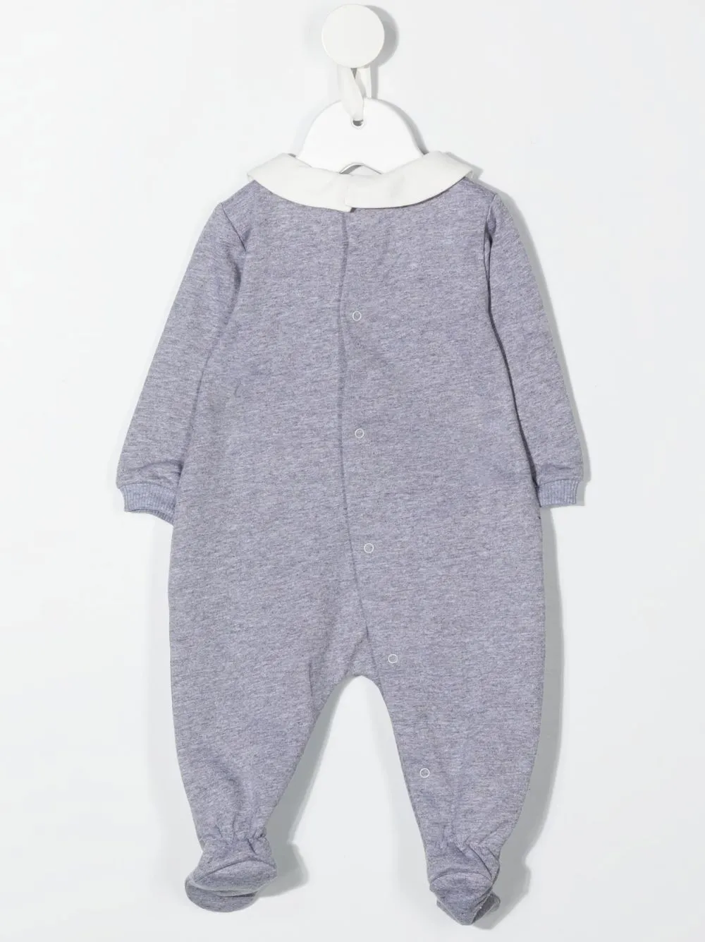 Moschino Kids Romper met beerprint - Grijs