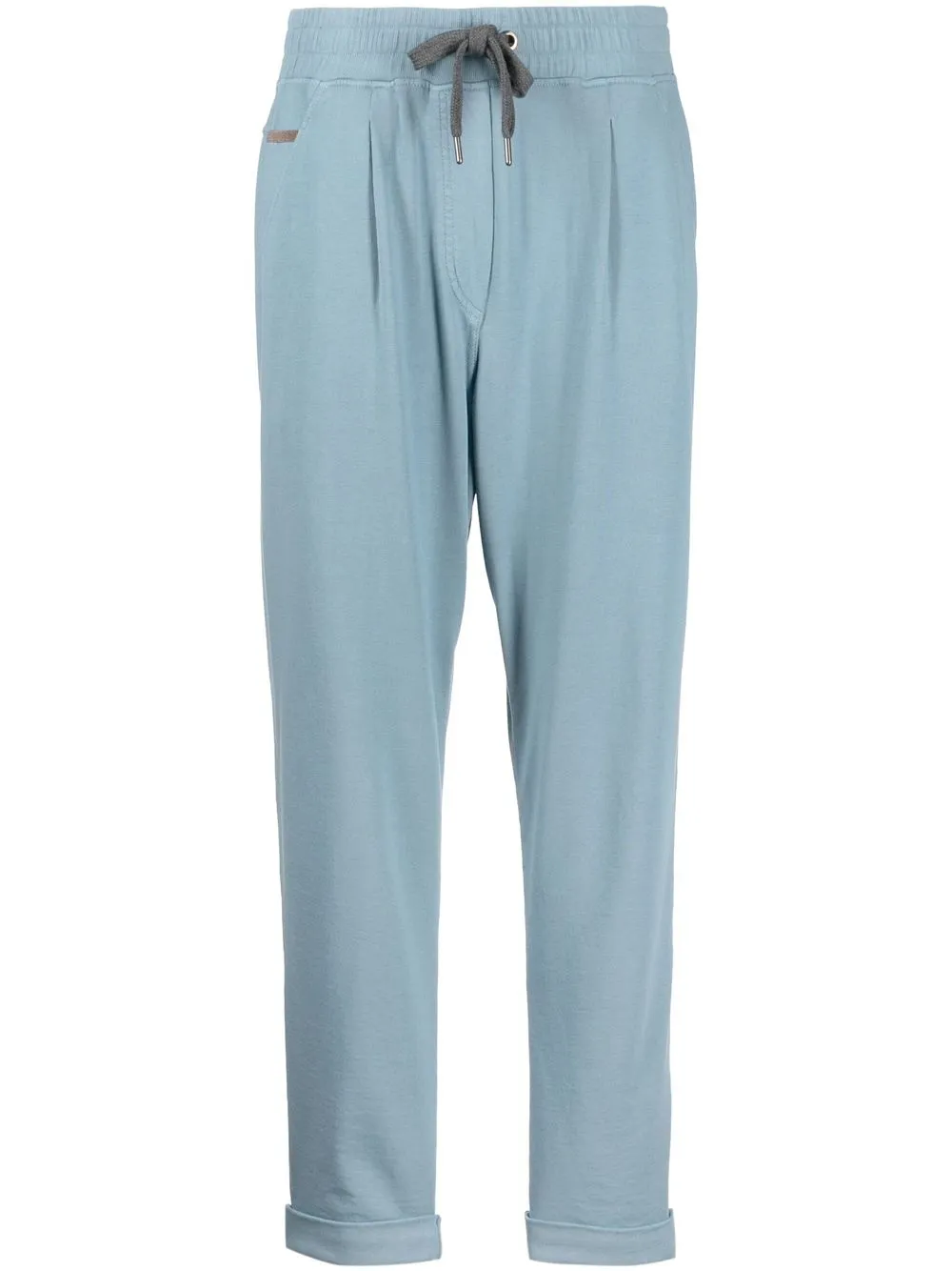 

Brunello Cucinelli pants con cordones en la pretina - Azul