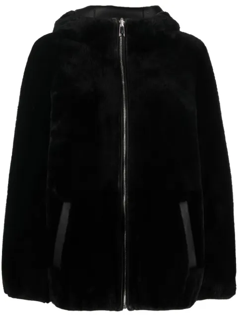 Blancha merino-wool reversible jacket