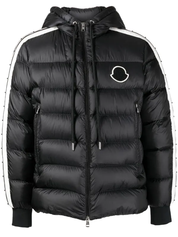 Moncler grey and black on sale jacket