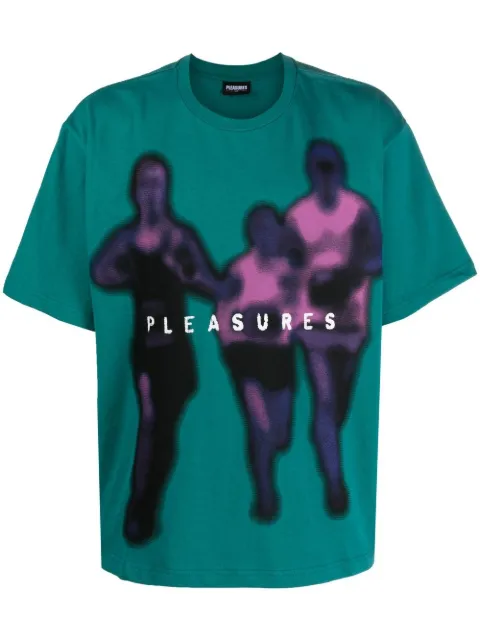 Pleasures graphic-print T-shirt
