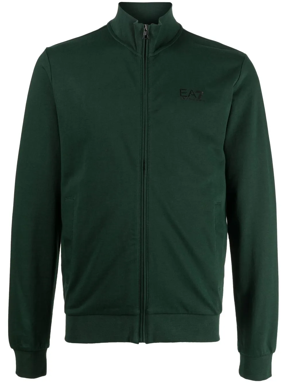 

Ea7 Emporio Armani chest-logo track jacket - Green