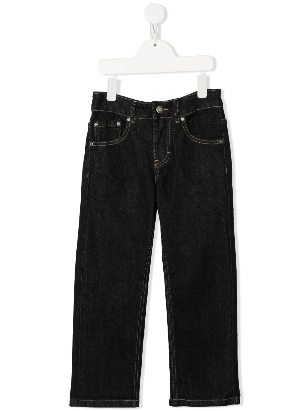 

Molo dark-wash straight-leg jeans - Blue