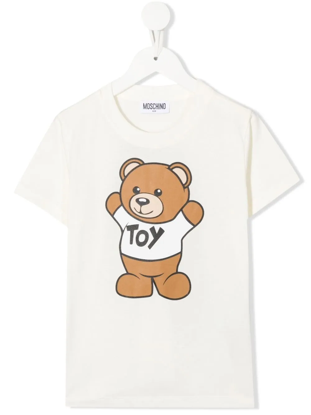 

Moschino Kids playera con estampado Toy Bear - Neutro