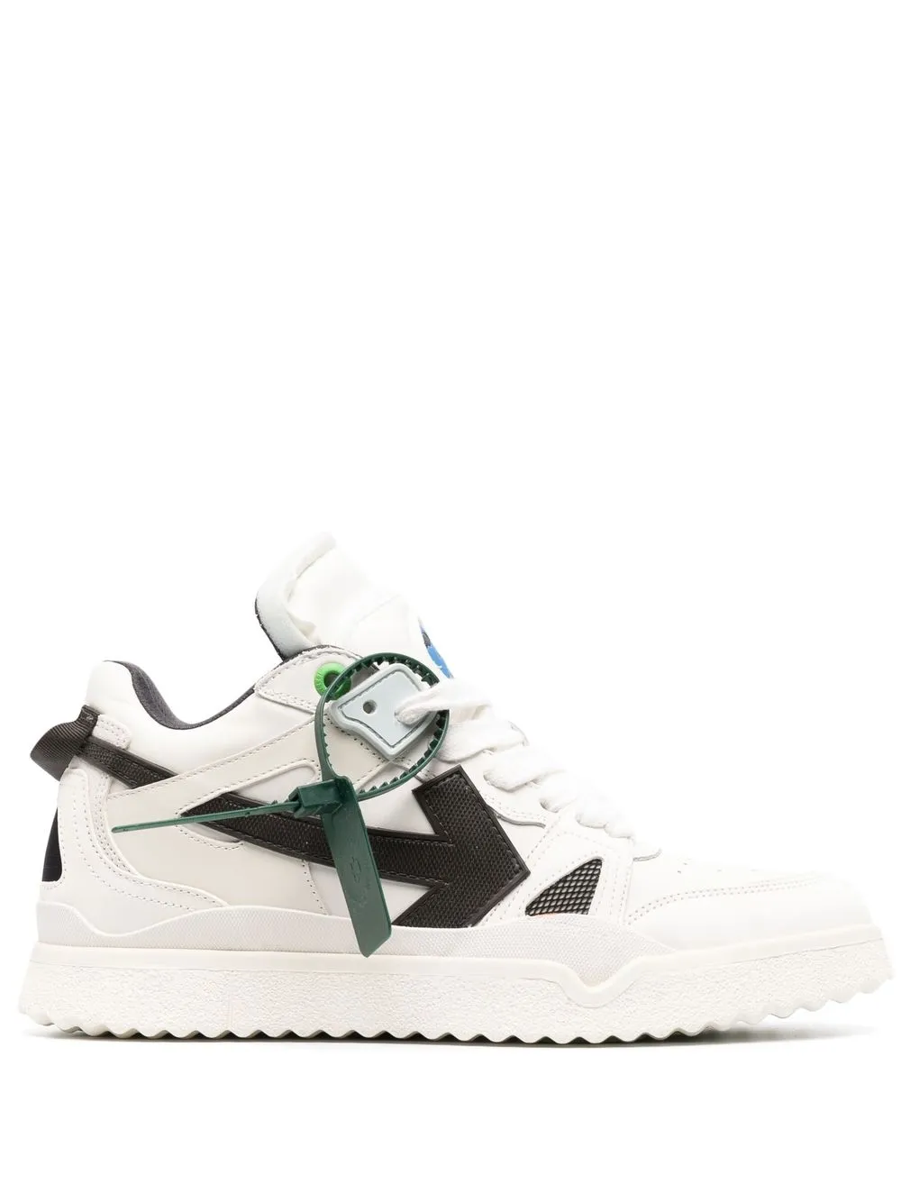 

Off-White tenis con agujetas y motivo Arrows - Blanco