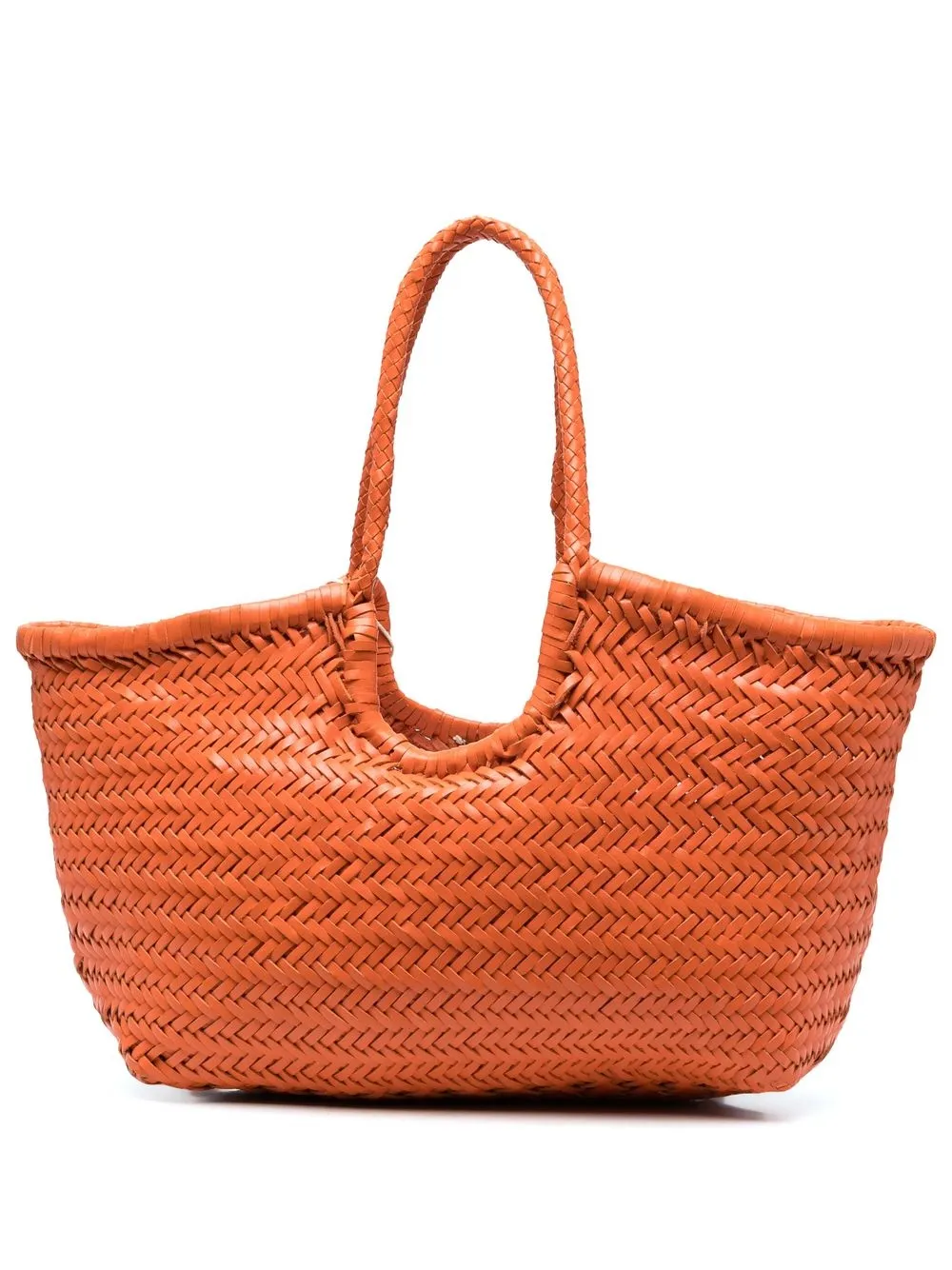 

DRAGON DIFFUSION tote con diseño entretejido - Naranja