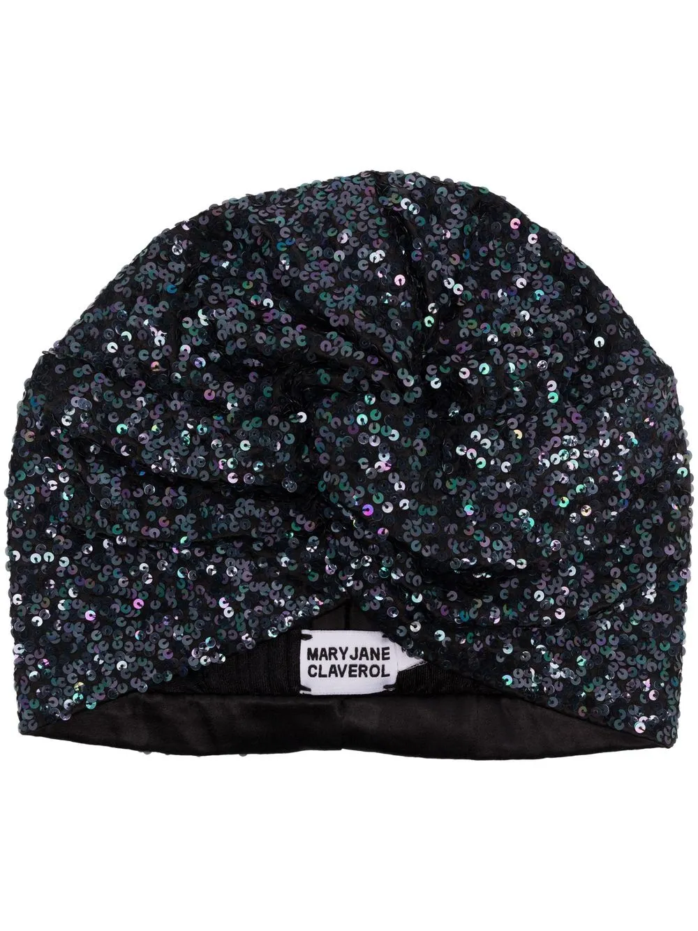 

MaryJane Claverol sequin embellished beret - Blue