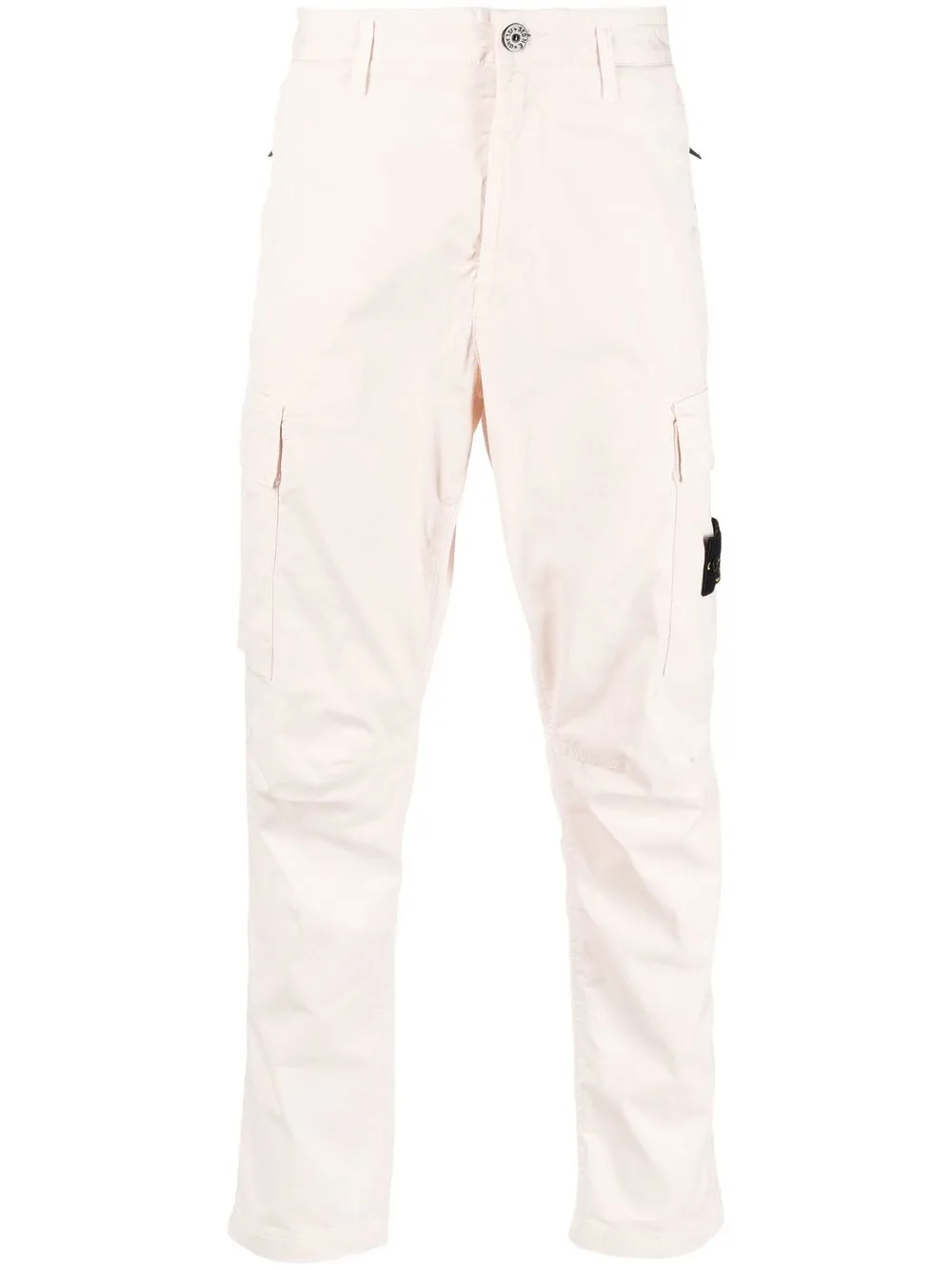 

Stone Island pantalones cargo con parche del logo - Rosado