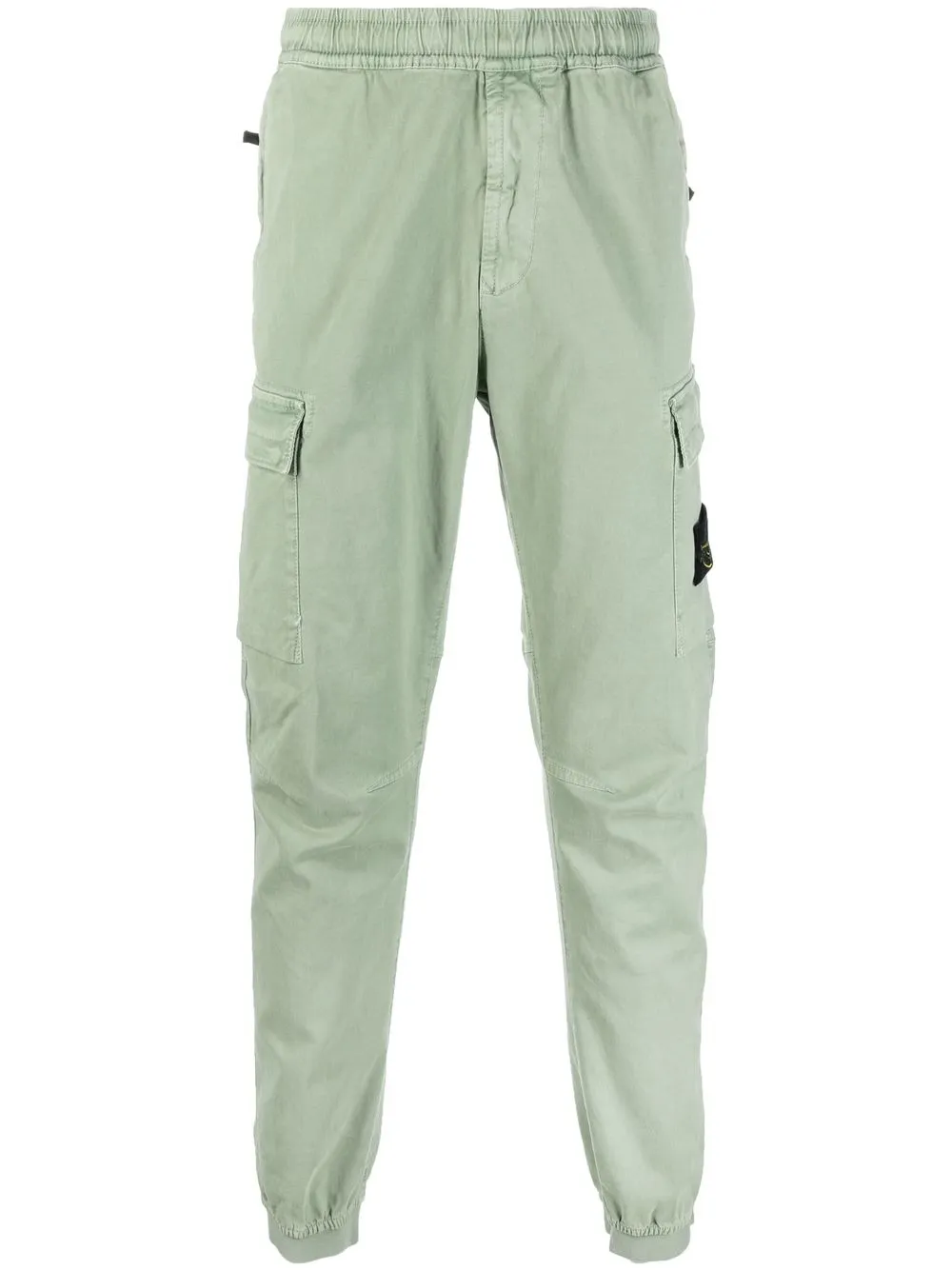 

Stone Island pantalones cargo con parche de brújula - Verde