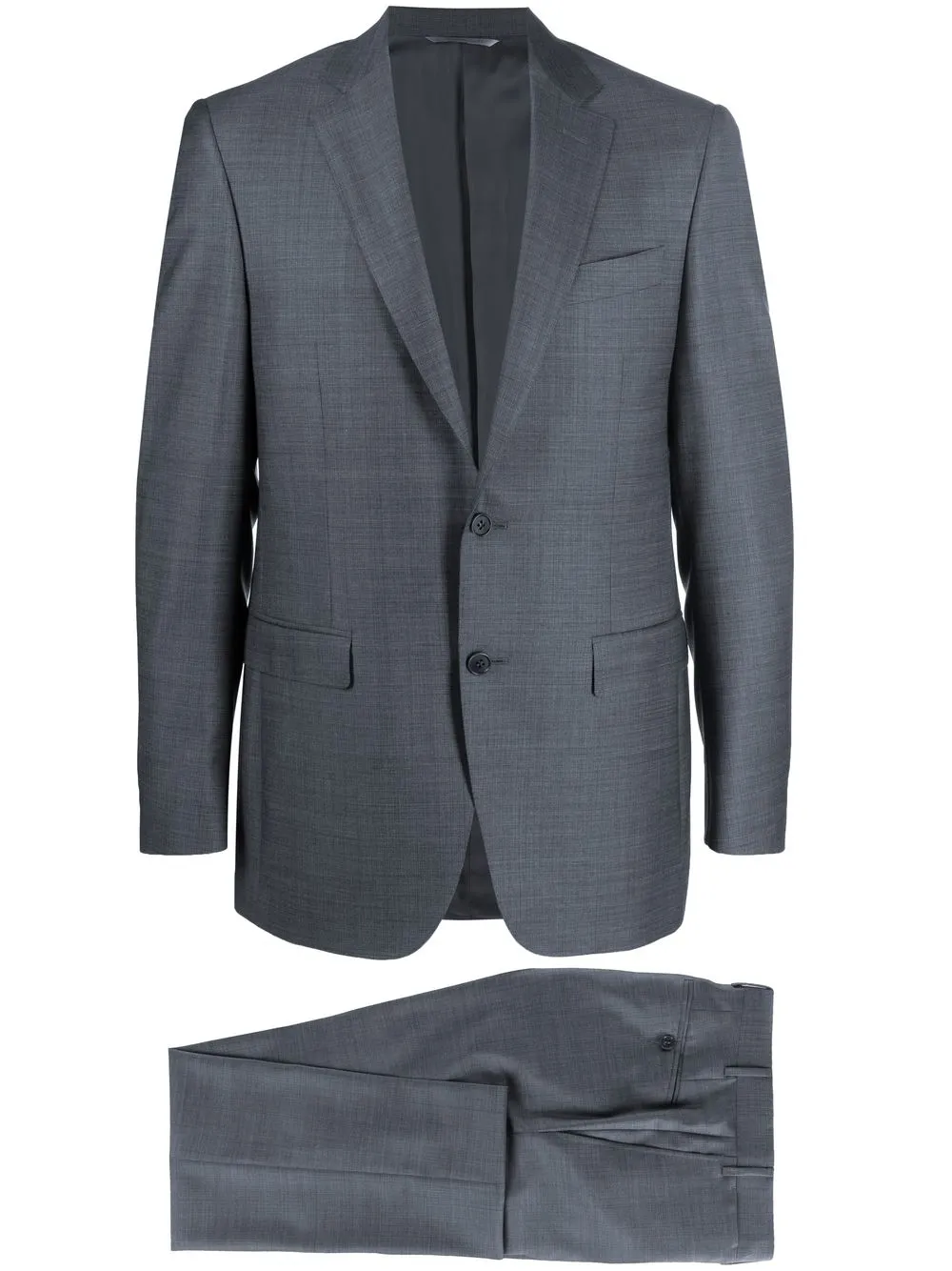 

Canali single-breasted wool suit - Blue