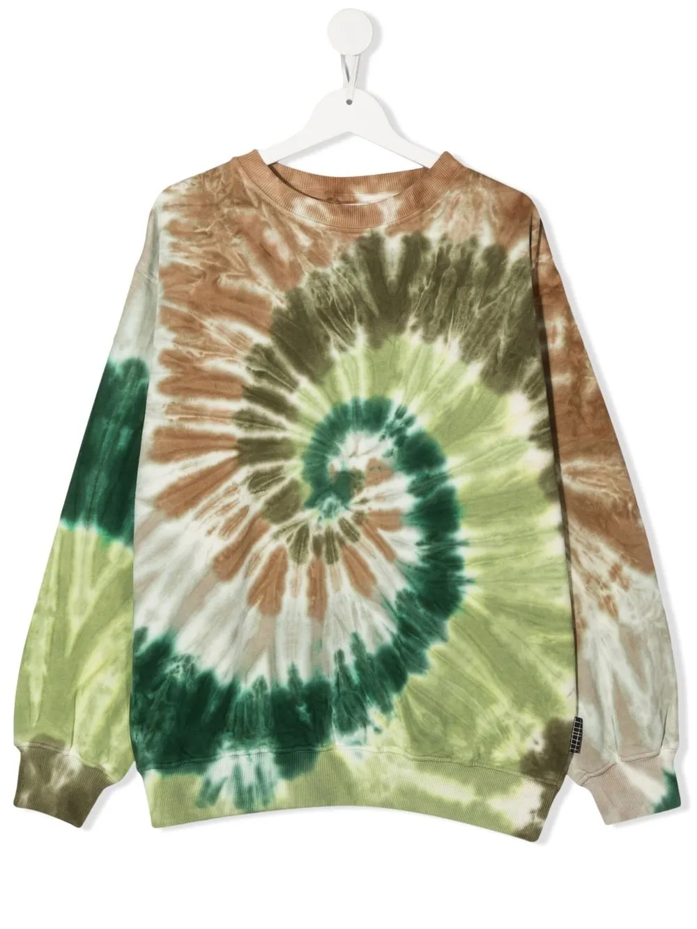 

Molo TEEN tie-dye print sweatshirt - Green