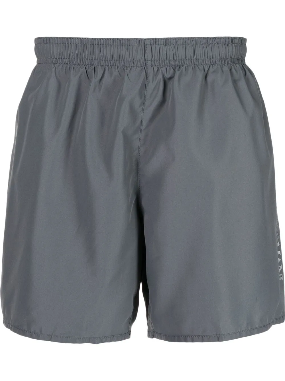 

Ea7 Emporio Armani shorts de playa con logo estampado - Gris