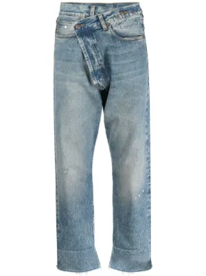 b+ab Jeans Anchos Con Bordes Deshilachados - Farfetch