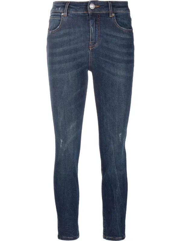 デニム・ジーパン PINKO 'Sabrina' jeans Pinko Sabrina 1 cropped skinny jeans - Black | 1J10ABY5PWZ99