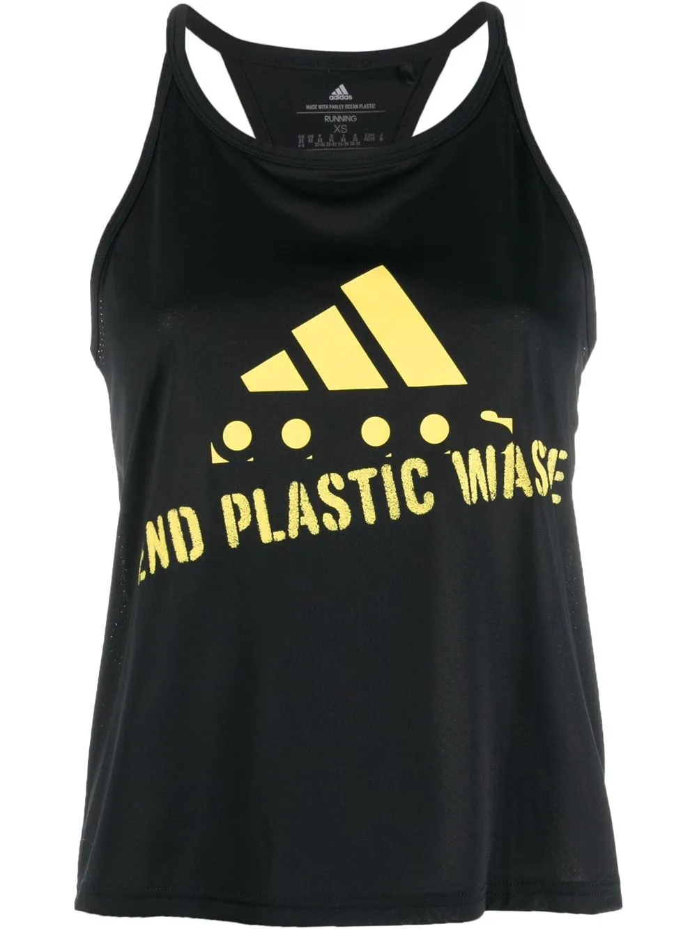 

adidas playera Run Fast Running - Negro