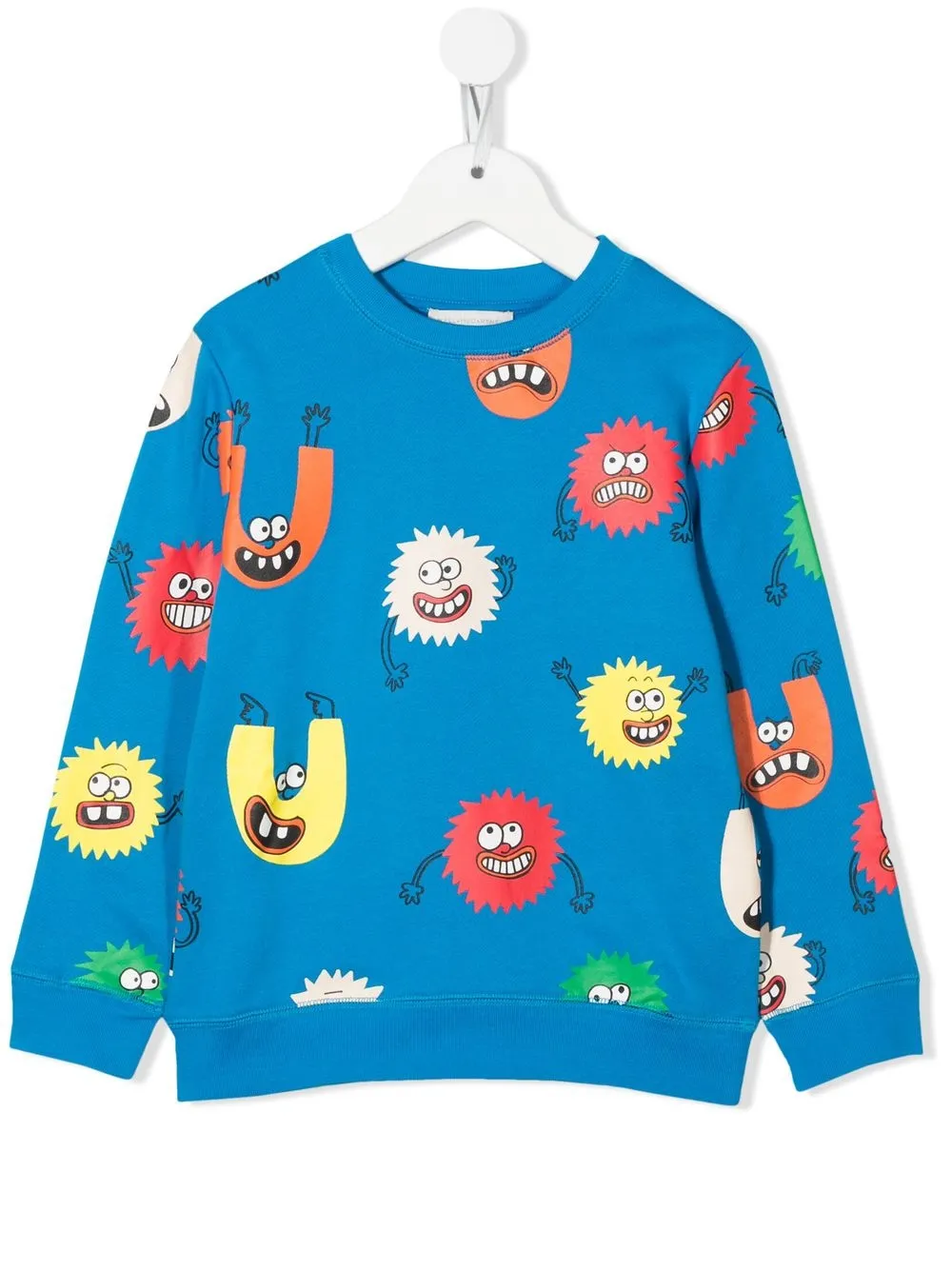 

Stella McCartney Kids sudadera con estampado gráfico - Azul