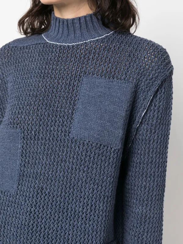 MM6 Maison Margiela】カジュアル!パッチワーク タートル トップス