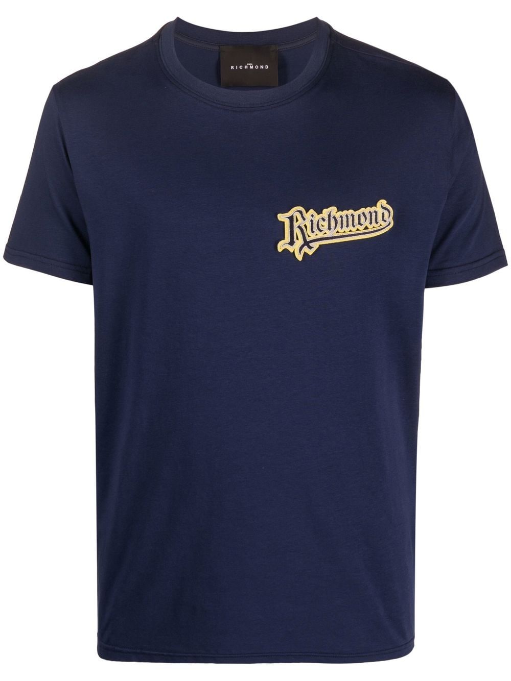 John Richmond logo-patch T-shirt - Farfetch
