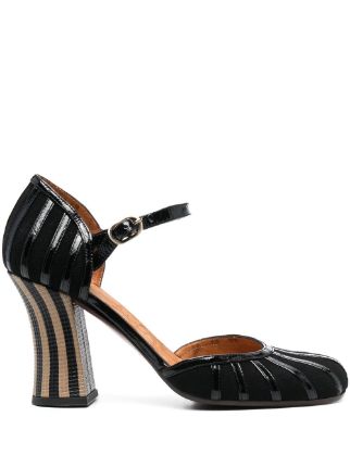 Chie Mihara Festa Leather Pumps Farfetch