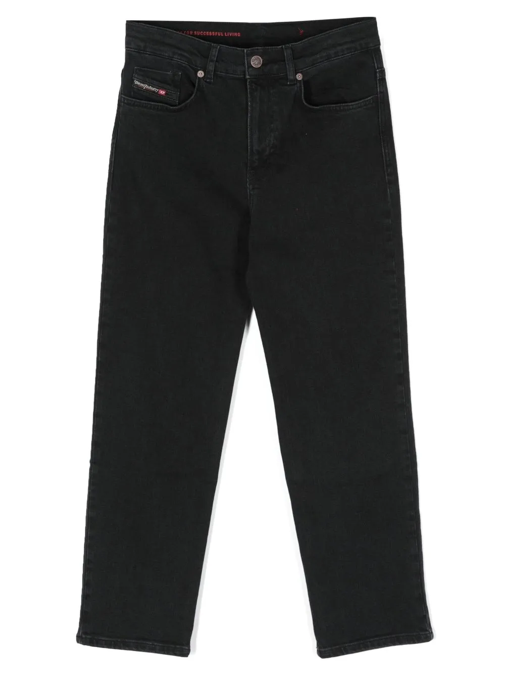 

Diesel Kids jeans rectos D-Air - Negro