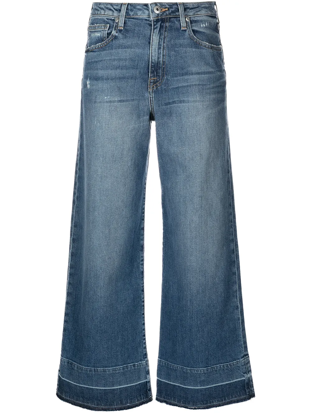 Jude high-rise wide-leg jeans