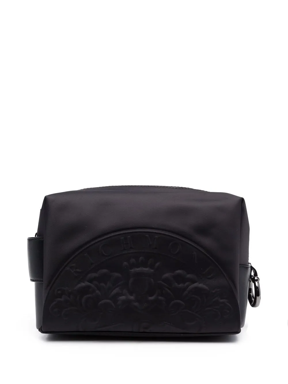 

John Richmond neceser con logo en relieve - Negro