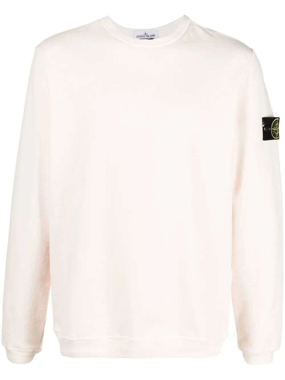 

Stone Island sudadera con parche de Compass - Rosado