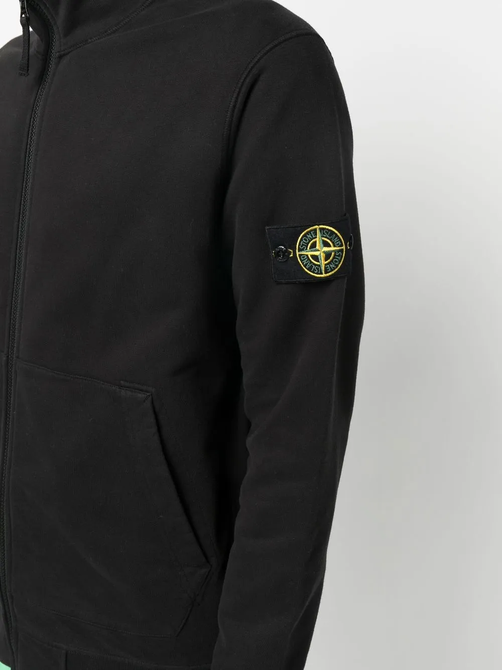 Stone island full hot sale zip sweatshirt